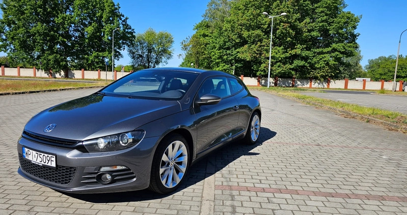 Volkswagen Scirocco cena 54900 przebieg: 149800, rok produkcji 2013 z Warszawa małe 79